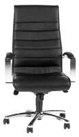 Topstar Chefsessel TD LUX 10, 8779A80 Leder schwarz, Gestell chrom