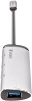 verbatim USB-Hub 4-fach grau