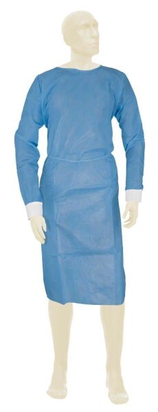 Meditrade® unisex Schutzkittel BeeSana® SMS blau Einheitsgröße 10 St.