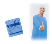 Meditrade® unisex Schutzkittel BeeSana® SMS blau Einheitsgröße 10 St.