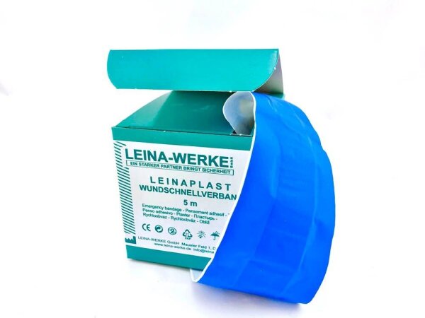LEINA-WERKE Pflaster REF 70254 blau 6,0 cm x 5,0 m, 1 St.