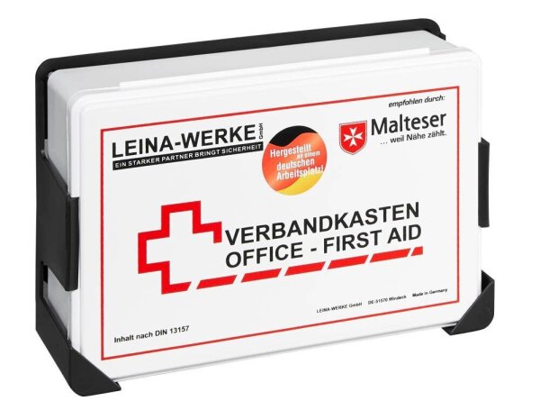 LEINA-WERKE Verbandskasten OFFICE DIN 13157 weiß