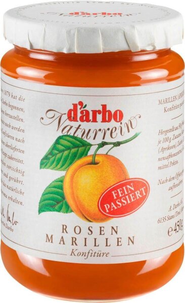 d’arbo Rosenmarillen  Konfitüre, 450,0 g