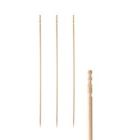PAPSTAR Einweg-Fingerfood-Spieße, Holz, 500 St.