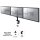 Neomounts Monitor-Halterung NM-D135D3 schwarz für 3 Monitore, Tischklemme, Tischbohrung