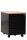 Gürkan Rollcontainer schwarz, buche 3 Auszüge 46,0 x 60,0 x 62,0 cm