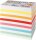 folia Notizzettel lose farbsortiert 5,5 x 9,0 cm, ca. 700 Blatt, 1 Pack