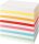 folia Notizzettel lose farbsortiert 5,5 x 9,0 cm, ca. 700 Blatt, 1 Pack