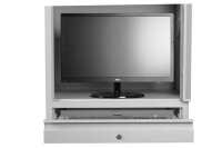Gürkan PC-Schrank grau