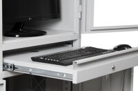 Gürkan PC-Schrank grau