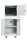Gürkan PC-Schrank grau