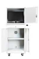 Gürkan PC-Schrank grau