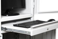 Gürkan PC-Schrank grau