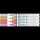 Schneider 010 Lackmarker farbsortiert 0,8 mm, 4 Set