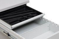 Gürkan Rollcontainer lichtgrau 2 Auszüge 40,0 x 60,0 x 62,0 cm