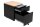 Gürkan Rollcontainer schwarz 2 Auszüge 40,0 x 60,0 x 62,0 cm