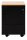 Gürkan Rollcontainer schwarz 3 Auszüge 40,0 x 60,0 x 62,0 cm