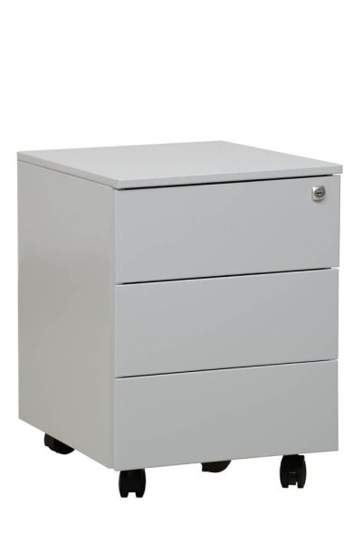 Gürkan Rollcontainer lichtgrau 3 Auszüge 39,0 x 59,0 x 55,0 cm