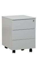 Gürkan Rollcontainer lichtgrau 3 Auszüge 39,0 x...