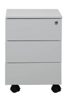 Gürkan Rollcontainer lichtgrau 3 Auszüge 39,0 x 59,0 x 55,0 cm