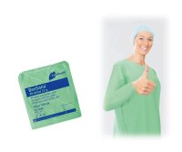Meditrade® unisex Schutzkittel BeeSana® PP grün Einheitsgröße 10 St.