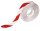 DURABLE Bodenmarkierungsband Duraline Strong 2 Colours rot, weiß 50,0 mm x 30,0 m