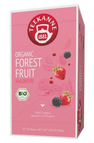 TEEKANNE ORGANIC FOREST FRUIT Bio-Tee 20 Portionen