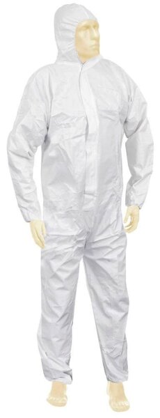 Meditrade® unisex Arbeitsoverall Suavel® YETI weiß Größe L