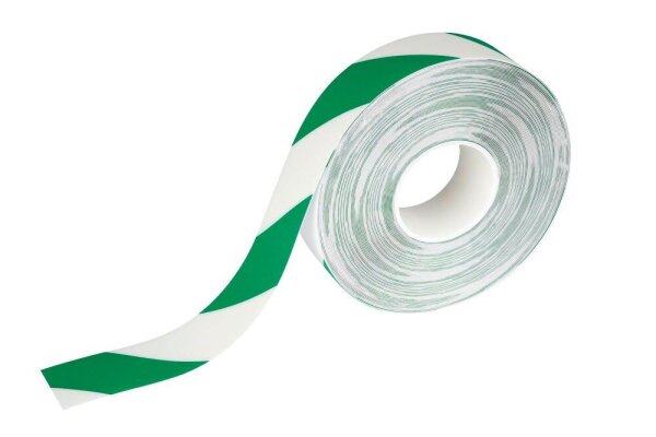 DURABLE Bodenmarkierungsband Duraline Strong 2 Colours grün, weiß 50,0 mm x 30,0 m