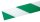 DURABLE Bodenmarkierungsband Duraline Strong 2 Colours grün, weiß 50,0 mm x 30,0 m