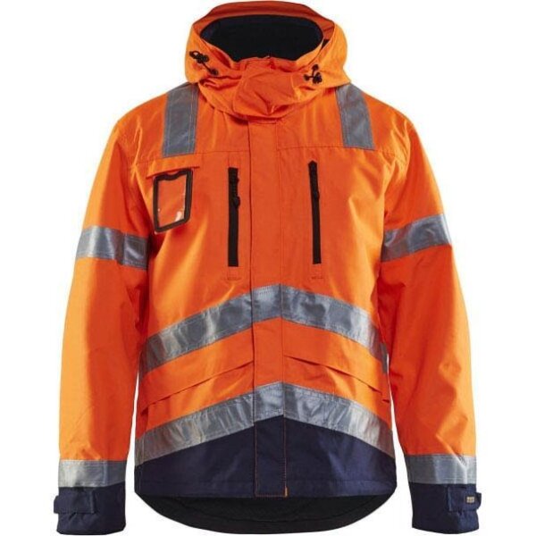 BLAKLÄDER® unisex Regenjacke "4837" orange Größe S