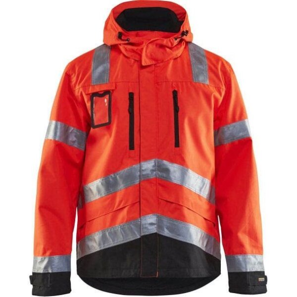 BLAKLÄDER® unisex Regenjacke "4837" rot Größe M