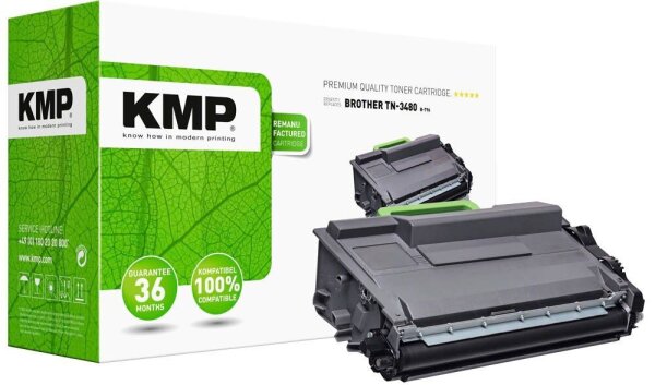 KMP B-T96  schwarz Toner kompatibel zu brother TN-3480