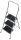 KRAUSE Klapptritt MONTO Toppy XL silber 3 Stufen, H: 140,0 cm