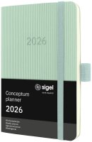 SIGEL Taschenkalender Conceptum 2026 mintgrün, 1 St.