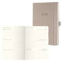 SIGEL Buchkalender Conceptum 2026 taupe, 1 St.