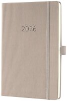 SIGEL Buchkalender Conceptum 2026 taupe, 1 St.