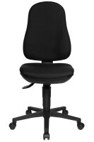 Topstar Bürostuhl Support SY, 8550 G20 Stoff schwarz, Gestell schwarz