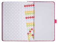SIGEL Buchkalender Jolie 2026 fuchsia pink, 1 St.