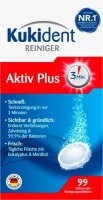 Kukident Aktiv Plus Gebissreiniger-Tabs 99 Stück