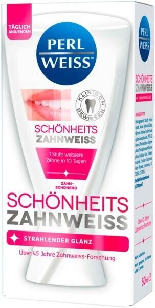 PERLWEISS™ SCHÖNHEITS ZAHNWEISS Zahnpasta 50 ml