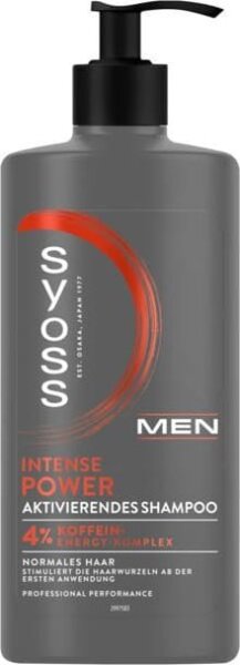 SYOSS Men Intense Power Shampoo 440 ml