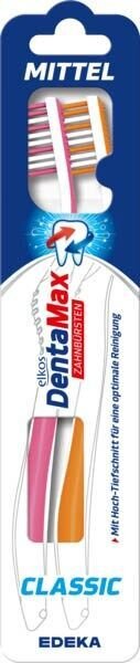 elkos Zahnbürsten DentaMax CLASSIC, 2 St.