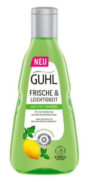 GUHL FRISCHE & LEICHTIGKEIT ANTI-FETT Shampoo 250 ml