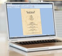 SIGEL Motivpapier Marmor beige DIN A4 90 g/qm 25 Blatt