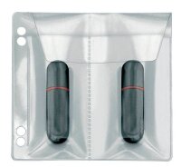 VELOFLEX 2er USB-Stick-Hüllen abheftbar transparent,...