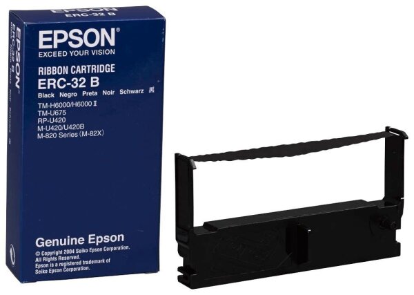 EPSON ERC32B - S015371 schwarz Farbband, 1 St.