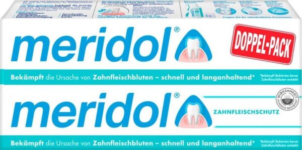meridol ZAHNFLEISCHSCHUTZ Zahnpasta 2x 75 ml