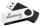 MediaRange USB-Sticks MR911-2 schwarz, silber 32 GB, 2 St.