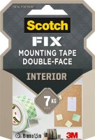 Scotch FIX™ INTERIOR doppelseitiges Klebeband 19,0...